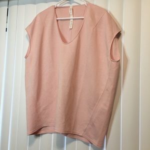 Lululemon soft pink top sz 12